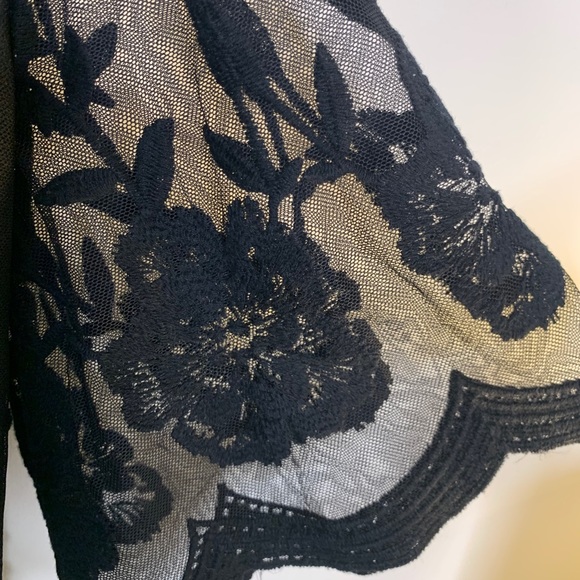 Black Lace Romper - Lily Rain - Picture 3 of 5